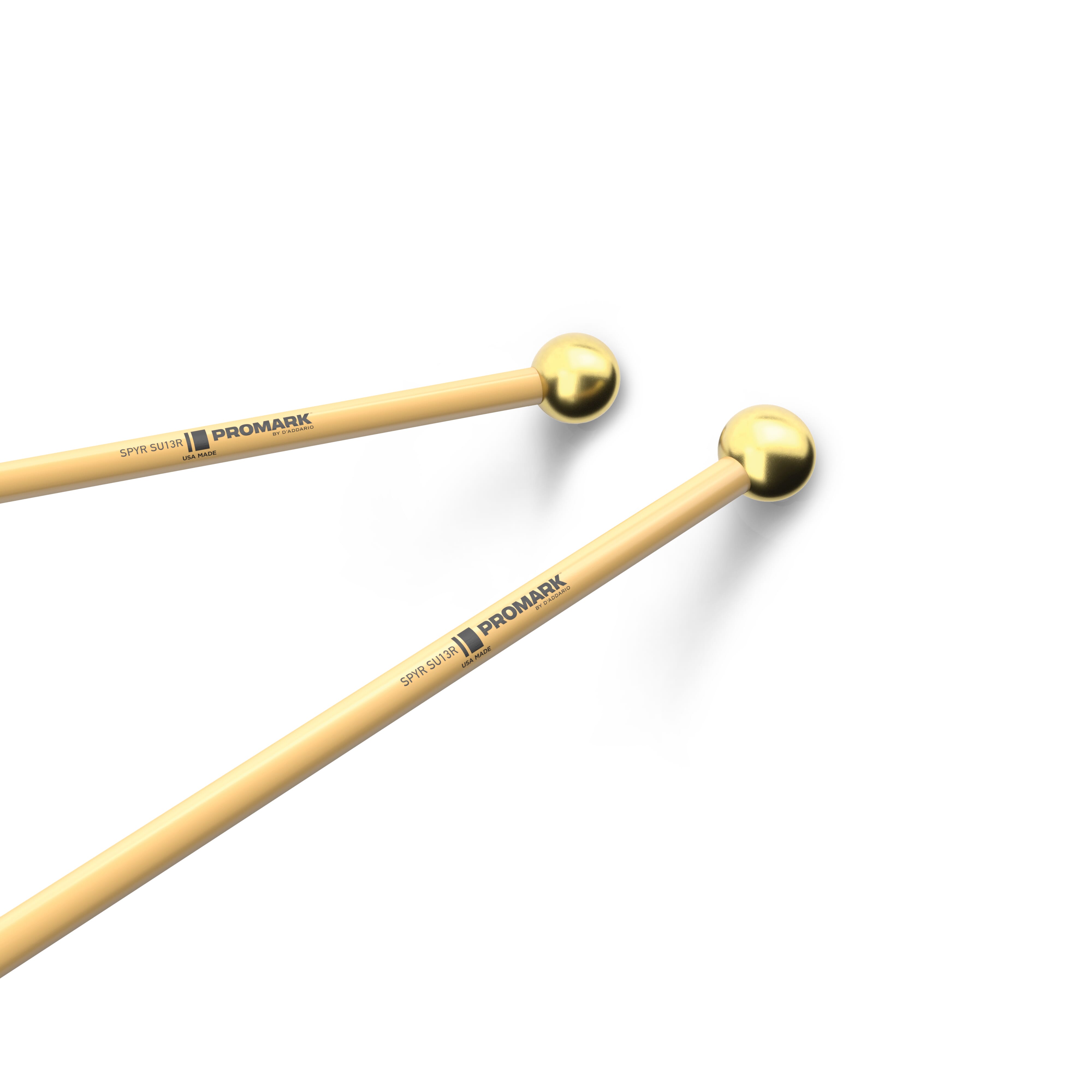 ProMark SPYR Very-Hard, 5/8" Brass Bell Mallet
