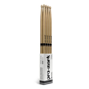 ProMark Classic Forward 2B Hickory Drumstick, Oval Wood Tip, 4-Pack
