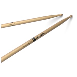 ProMark Classic Forward 5A Long Hickory Drumstick, Oval Wood Tip