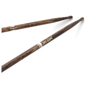 ProMark Classic Forward 5B FireGrain Hickory Drumstick, Oval Wood Tip