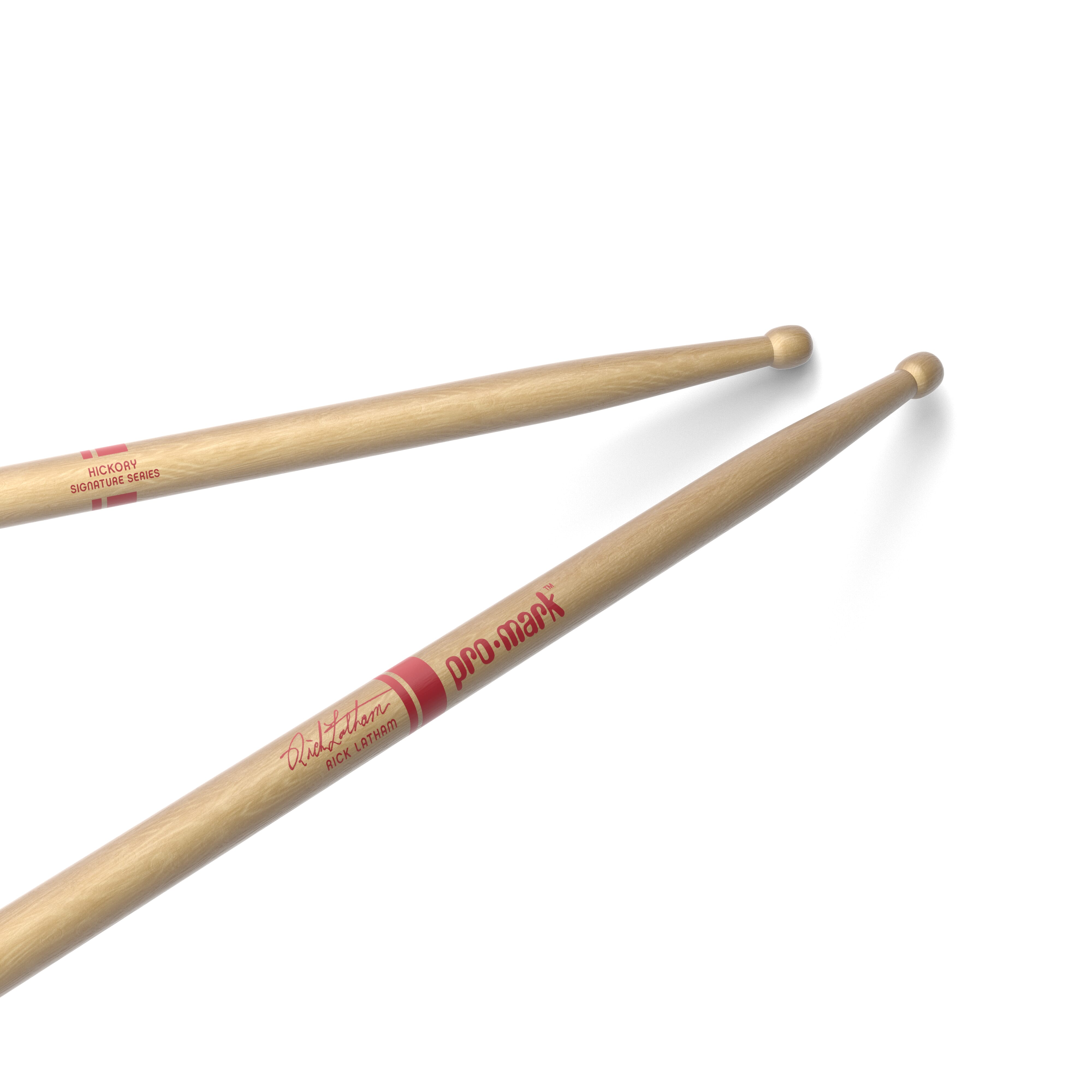 ProMark Rick Latham 717 Hickory Drumstick, Wood Tip