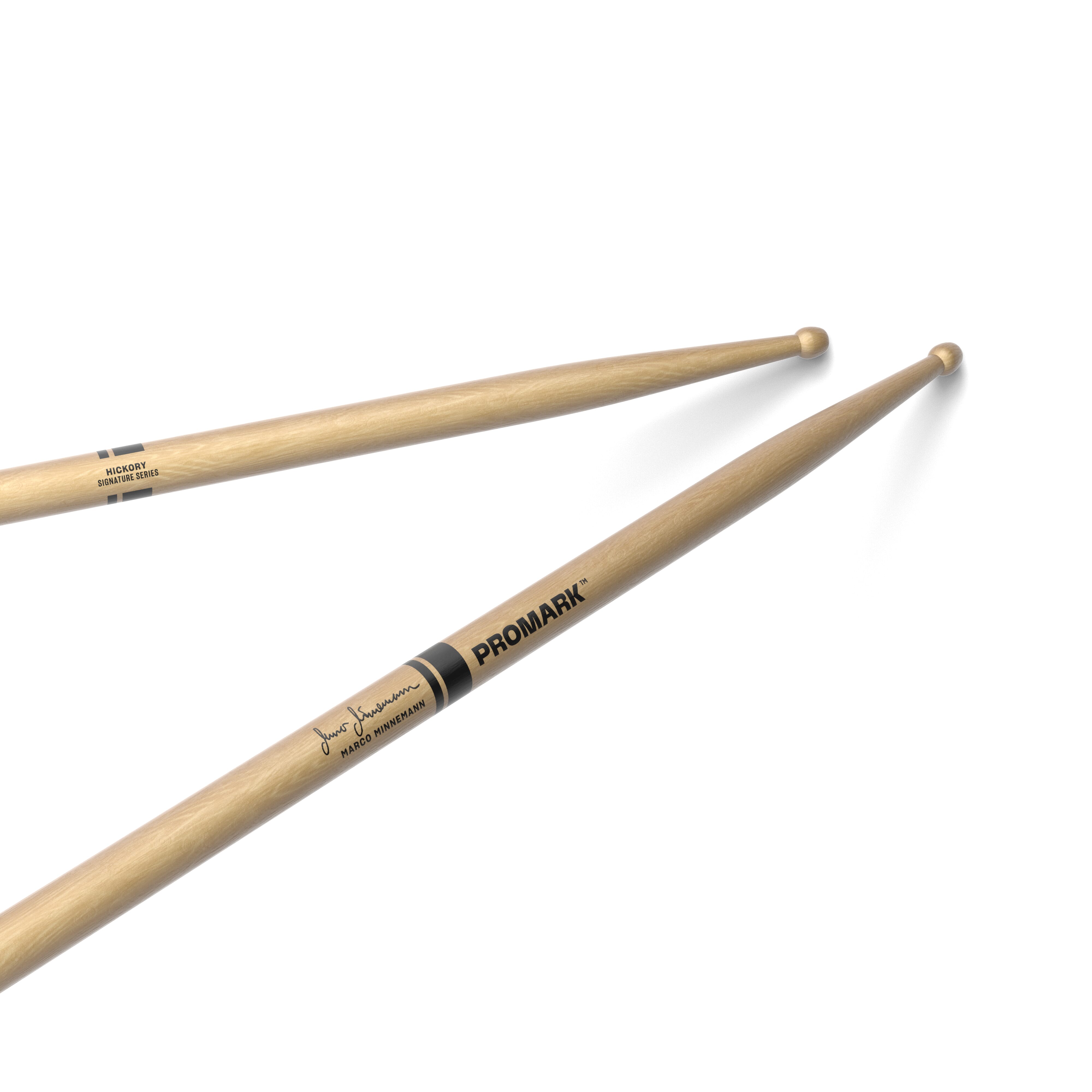 ProMark Marco Minnemann 721 Hickory Drumstick, Wood Tip