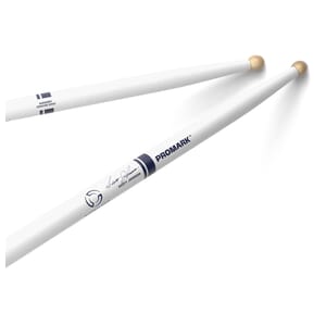ProMark Scott Johnson Painted White Hickory Drumstick, Wood Tip