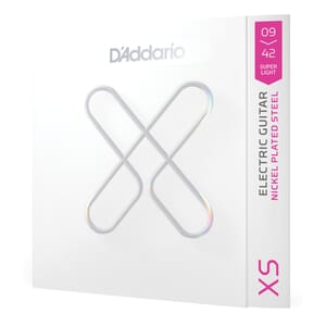 D'Addario XSE0942 Nickel Wound Electric Guitar Strings, Super Light, 09-42