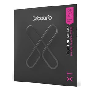 D'Addario XTE0942 XT Electric Nickel Plated Steel Electric Guitar Strings, Super Light, 09-42