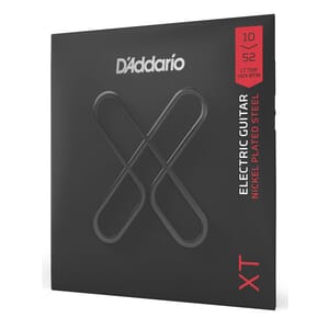 D'Addario XTE1052 XT Electric Nickel Plated Steel Electric Guitar Strings, Light Top/Heavy Bottom, 10-52