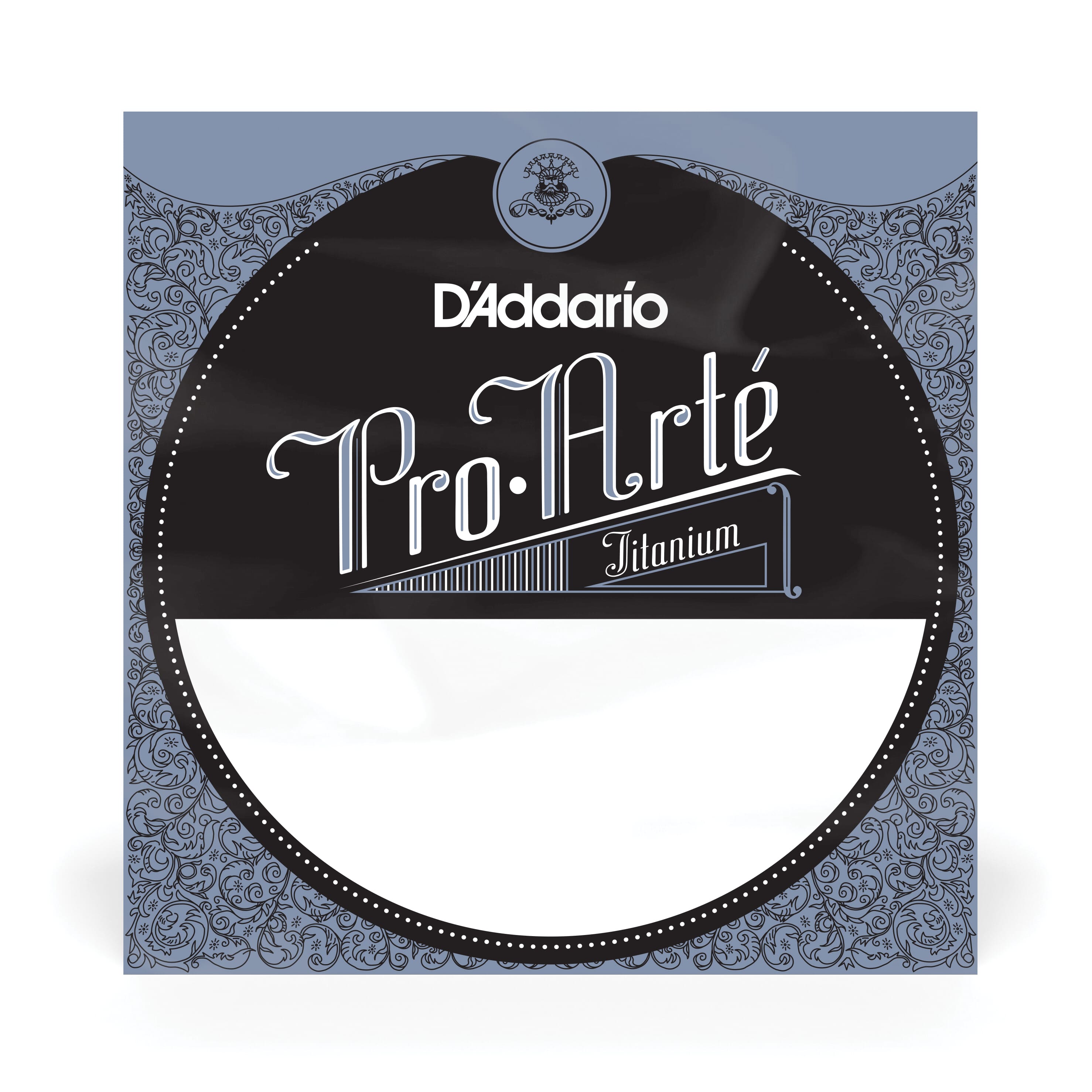 D'Addario T4601 T2 Titanium Treble Classical Guitar Single String, Hard Tension, First String