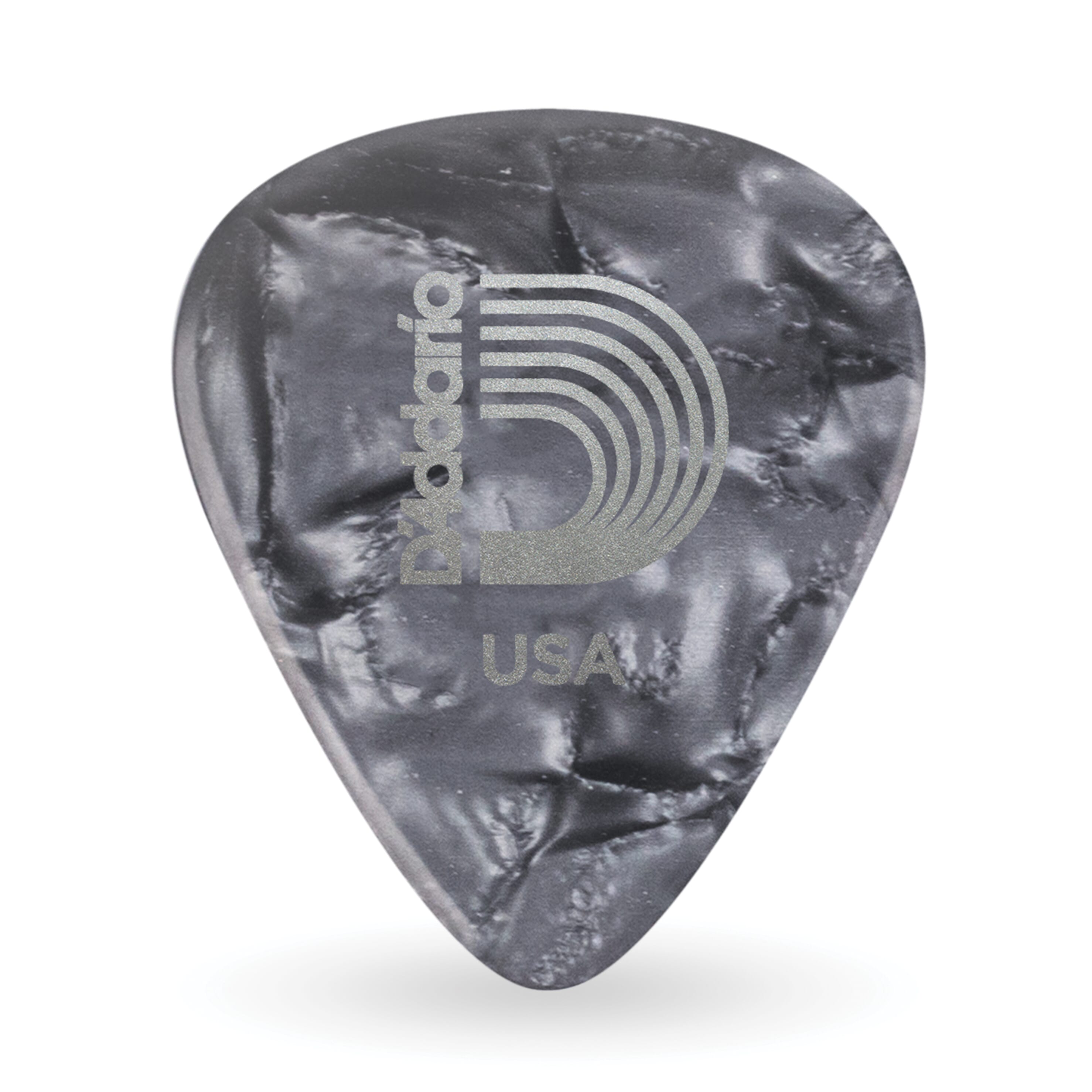 D'Addario 1AN7-25 Acrylux Nitra Standard Guitar Pick 1.5MM, 25-pack