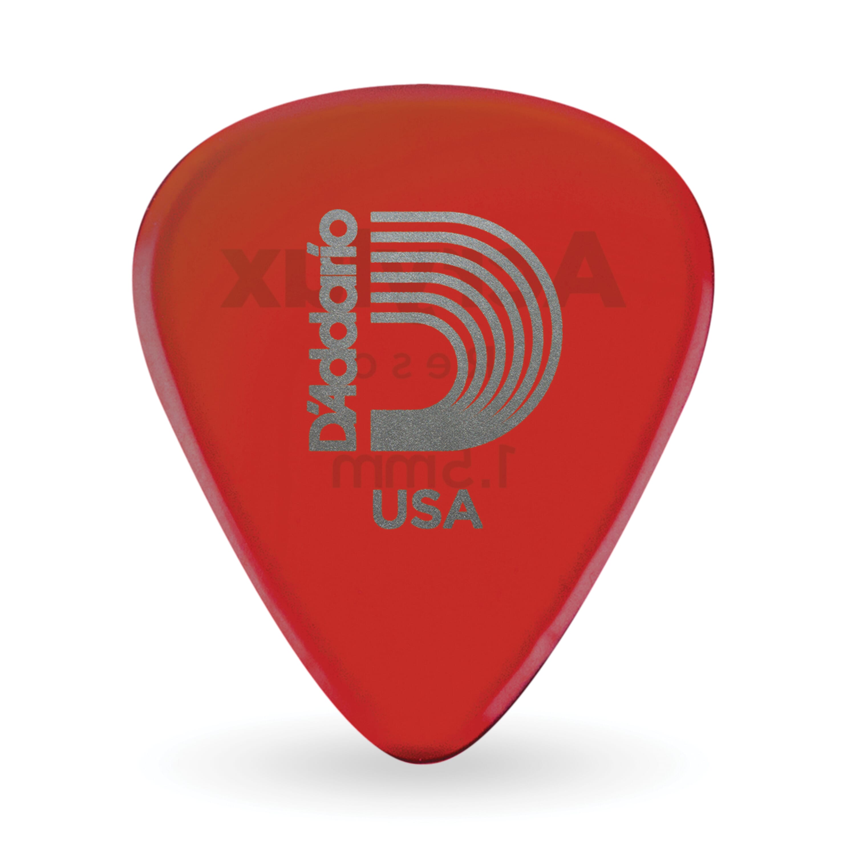 D'Addario 1AR7-25 Acrylux Reso Guitar Pick 1.5MM, Standard, 25-pack