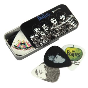 D'Addario 1CAB4-15BT3 Beatles Signature Guitar Pick Tins, Sgt. Peppers