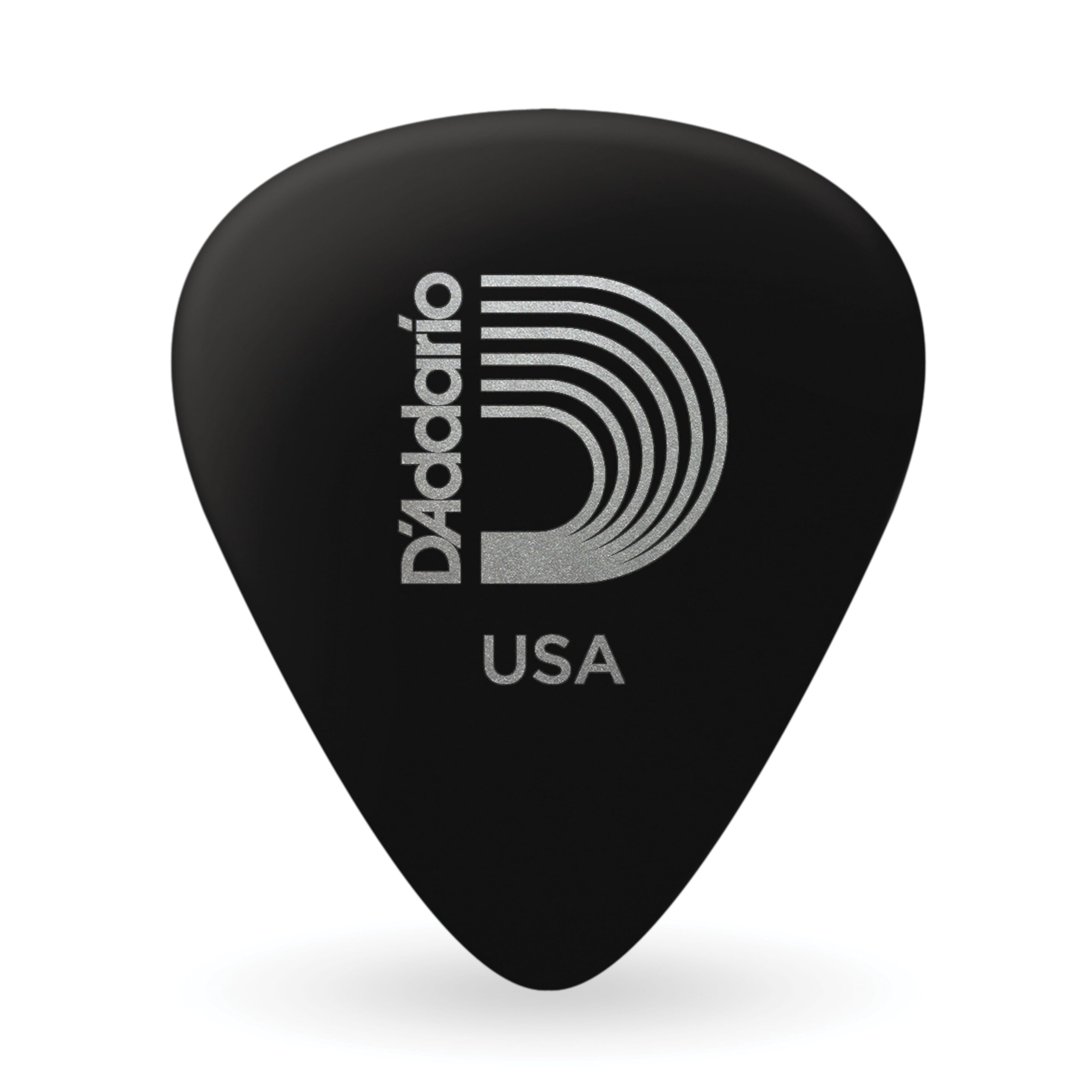 D'Addario 1CBK7-10 Black Celluloid Guitar Picks, 10 pack, Extra Heavy