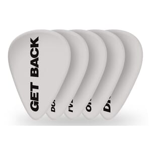 D'Addario 1CWH4-10B8 Beatles Guitar Picks, Get Back, 10-Pack, Medium