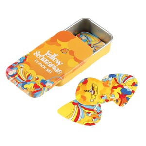 D'Addario 1CWH4-11B1 Beatles Yellow Submarine 55th Anniversary Guitar Picks, Primrose Prairie, Medium Gauge (.70mm), 15-Pack Tin
