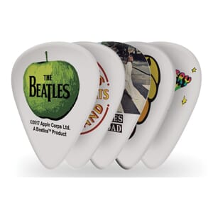 D'Addario 1CWH6-10B3 Beatles Guitar Picks, Albums, 10 pack, Heavy