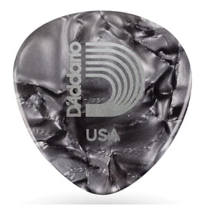 D'Addario 2AN7-25 Acrylux Nitra Mandolin Pick, 1.5MM, Bulk 25-Pack