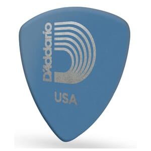 D'Addario 2DBU5-25 Duralin Guitar Picks, Medium/Heavy, 25 pack, Wide Shape