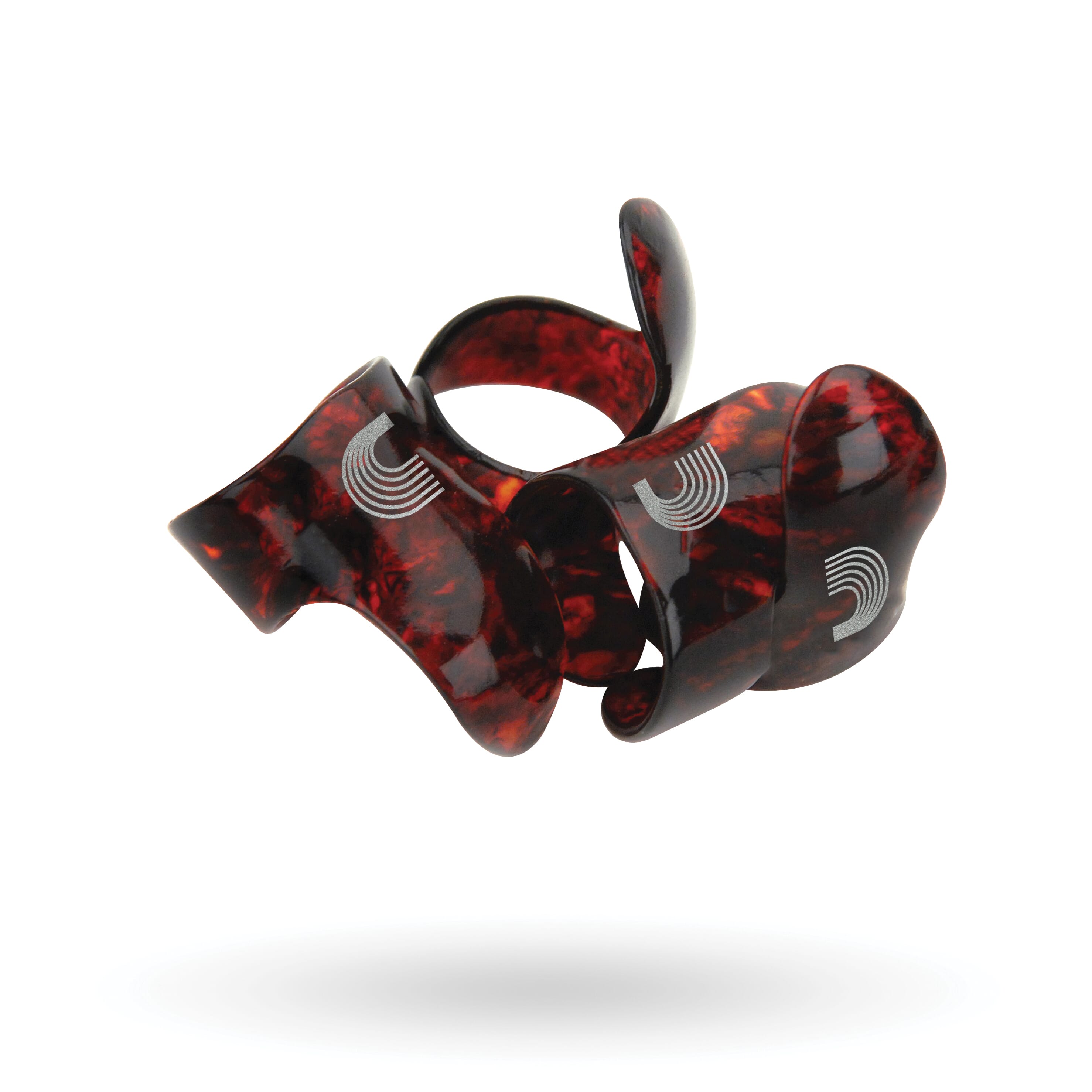 D'Addario 4CSH4-5 Finger Picks, Medium, 5 Pack