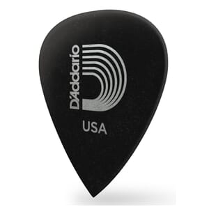 D'Addario 6DBK7-100 Duralin Precision Guitar Picks, Extra Heavy, 100 pack