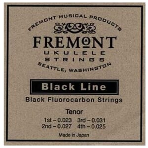 Fremont Tenor Ukulele Strings Black Fluorocarbon