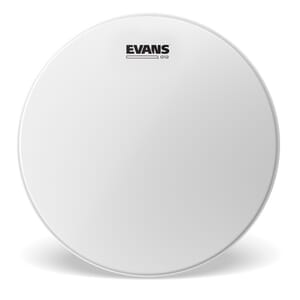 EVANS B08G12 G12 Coated White Drum Head, 8 Inch