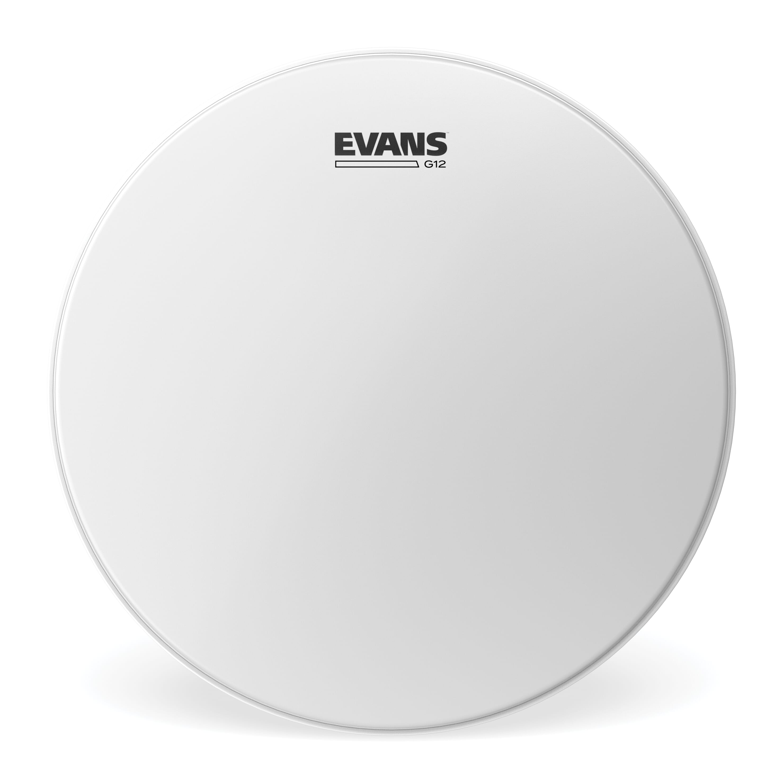 EVANS B10G12 G12 Coated White Drum Head, 10 Inch