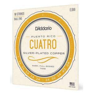 Rico EJ96 Cuatro-Puerto Strings