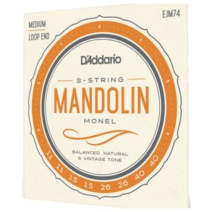 D'Addario EJM74 Monel Mandolin Strings, Medium, 11-40