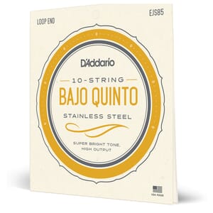 D'Addario EJS85 Bajo Quinto Stainless Steel Strings