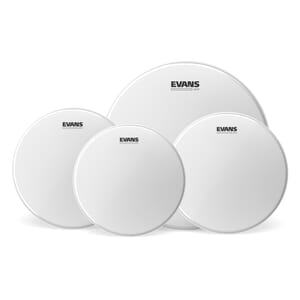 EVANS EPP-UV1-R UV1 Coated Rock Pack (10", 12", 16") with 14" UV1 Coated Snare Batter