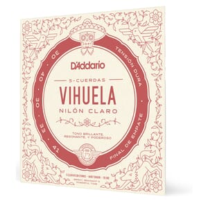 D'Addario MV10H D’Addario Vihuela Hard Tension Strings