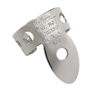 D'Addario NP2-04 National Nickel Finger Picks - 4 pack