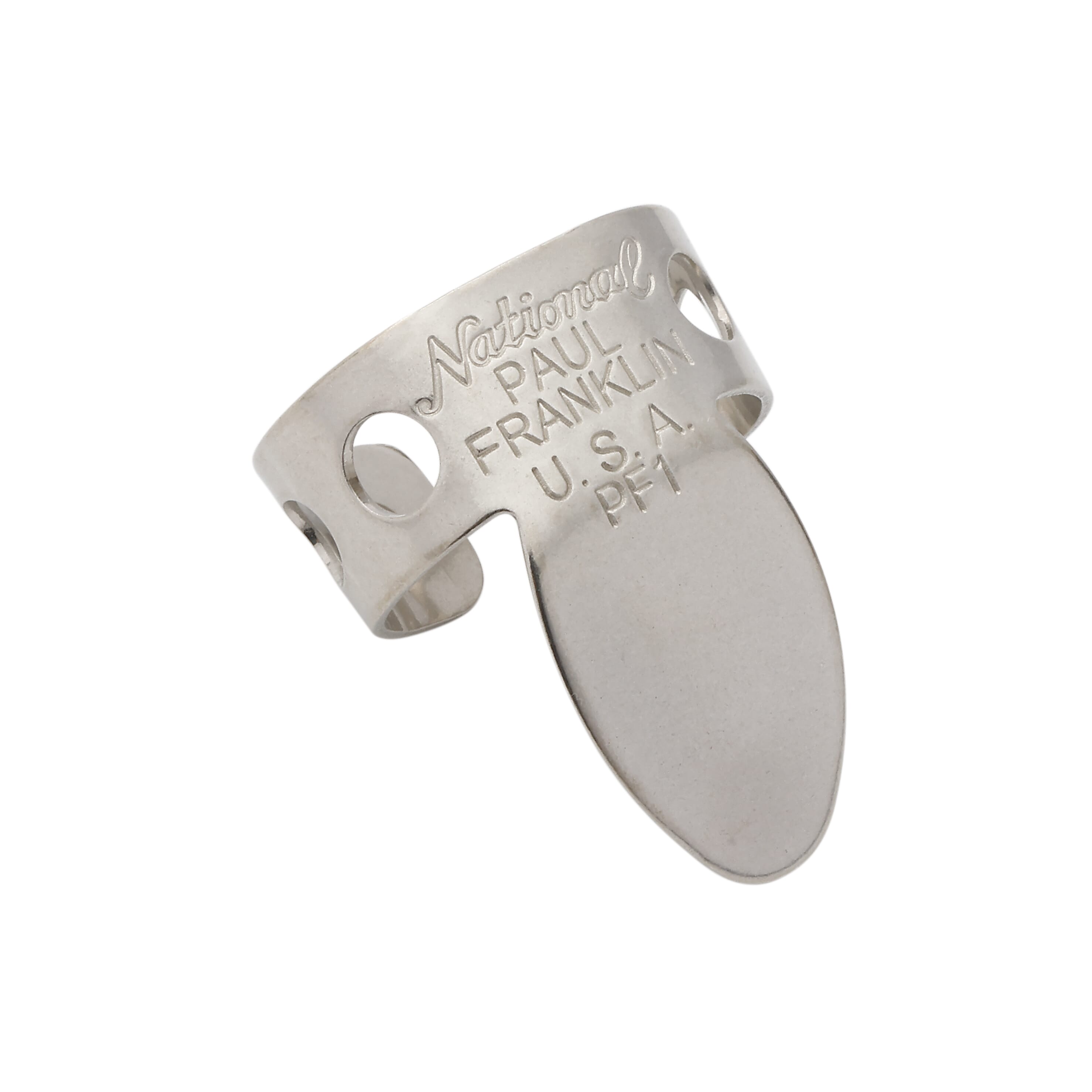 D'Addario NP2-04PF Paul Franklin National Finger Picks, Nickel 4-Pack