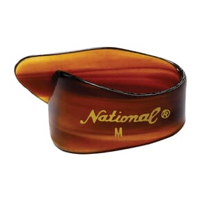 D'Addario NP7T-12 National Celluloid Thumb Picks, Medium Tortoiseshell - 12 pack