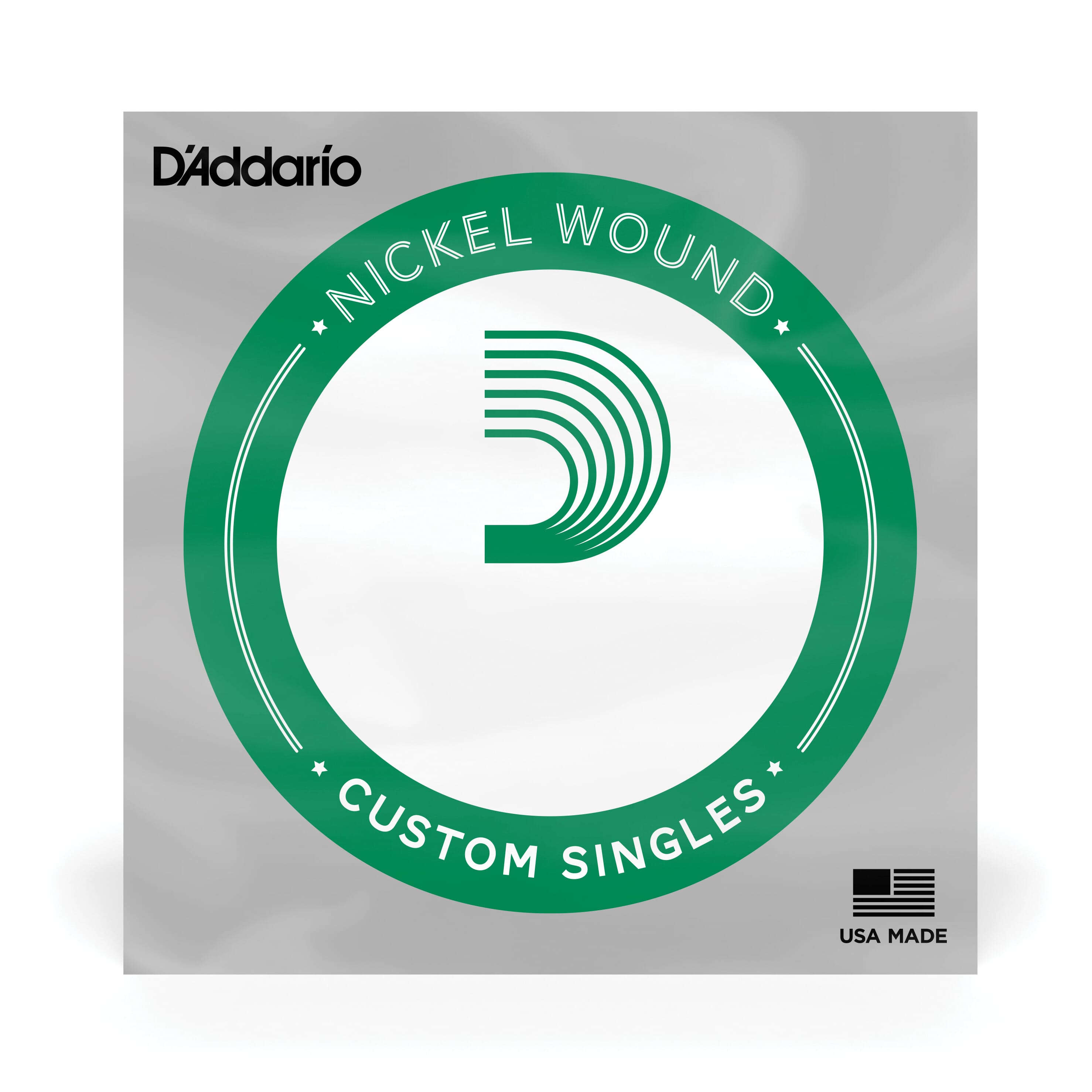 D'Addario NW072 Nickel Wound Electric Guitar Single String, .072