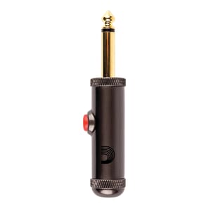 D'Addario PW-AGP-2 Solderless 1/4" Straight Plug w/ Latching Switch