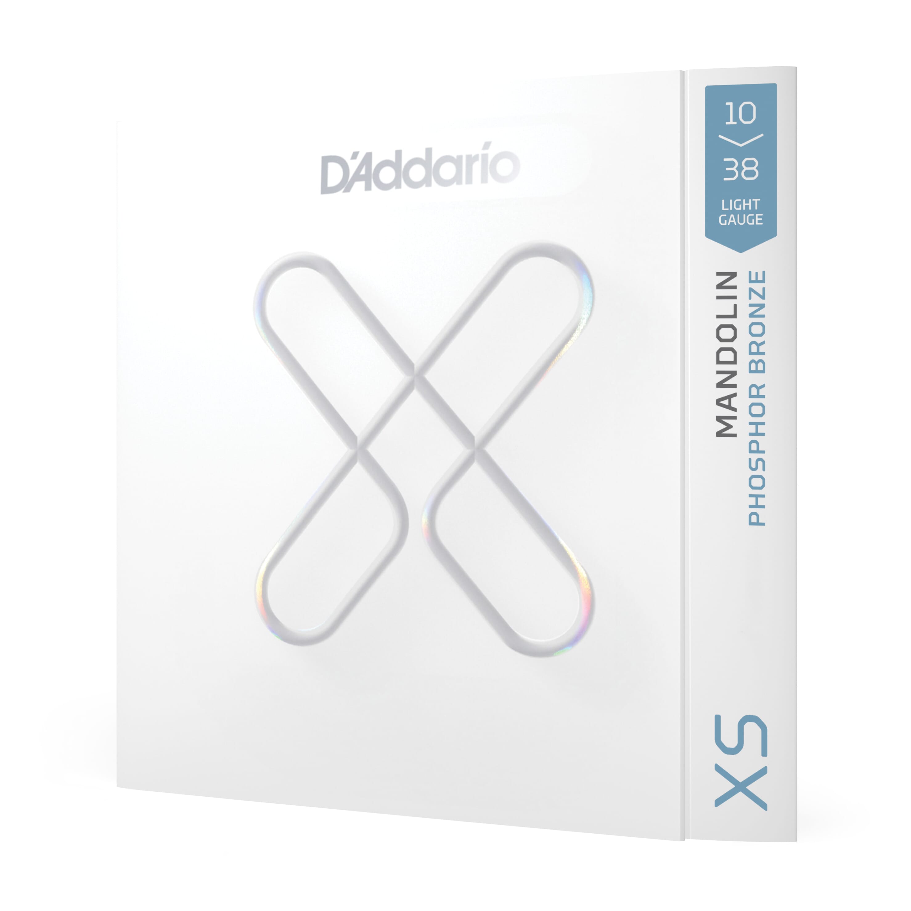 D'Addario XSM1038 10-38 Light, XS Phosphor Bronze Mandolin Strings