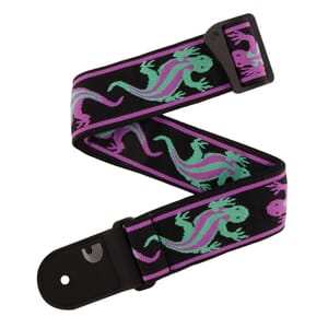 D'Addario 50PW01 Vintage Planet Waves Lizards, Green/Purple