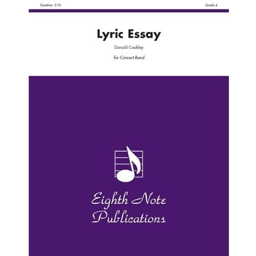 Lyric Essay by Donald Coakley