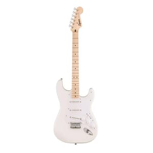 Squier Sonic® Stratocaster® HT, Maple Fingerboard, White Pickguard, Arctic White - Used