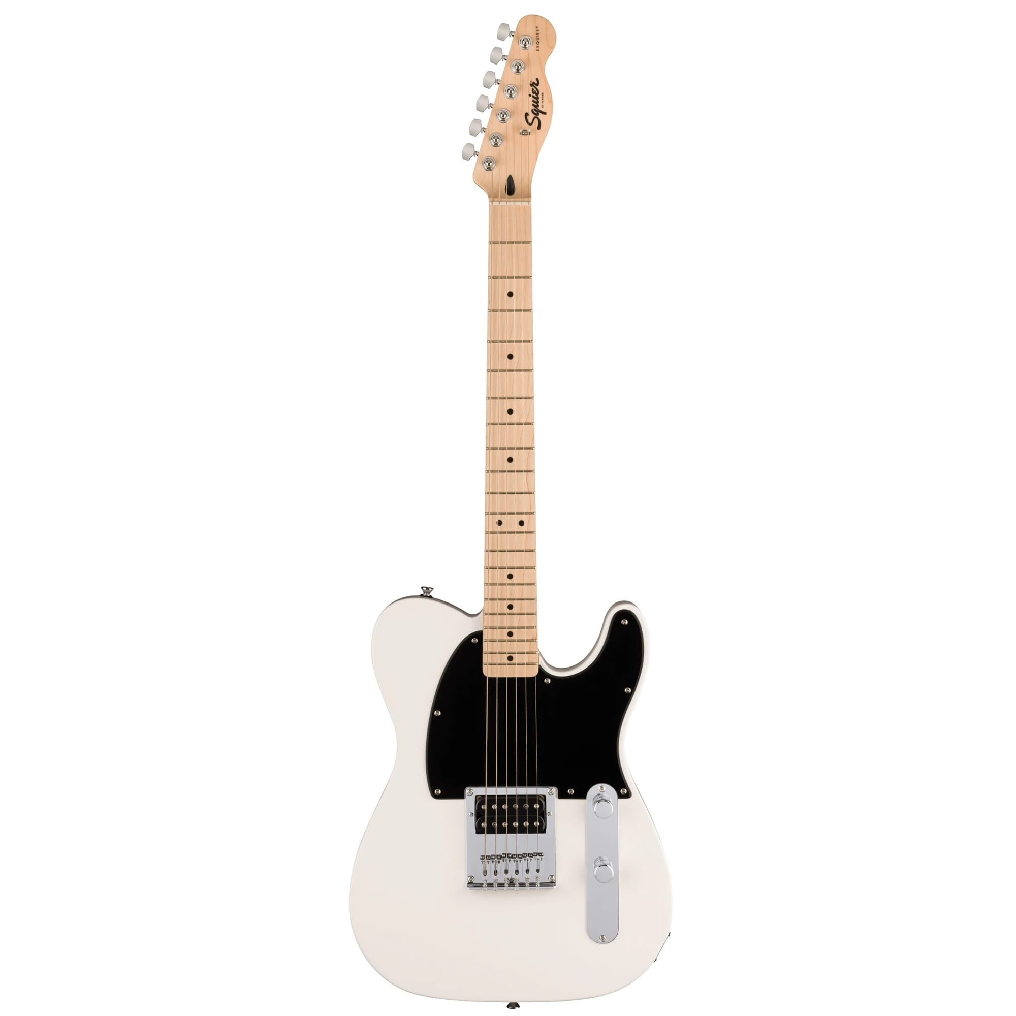 Squier Sonic® Esquire® H, Maple Fingerboard, Black Pickguard, Arctic White - Used
