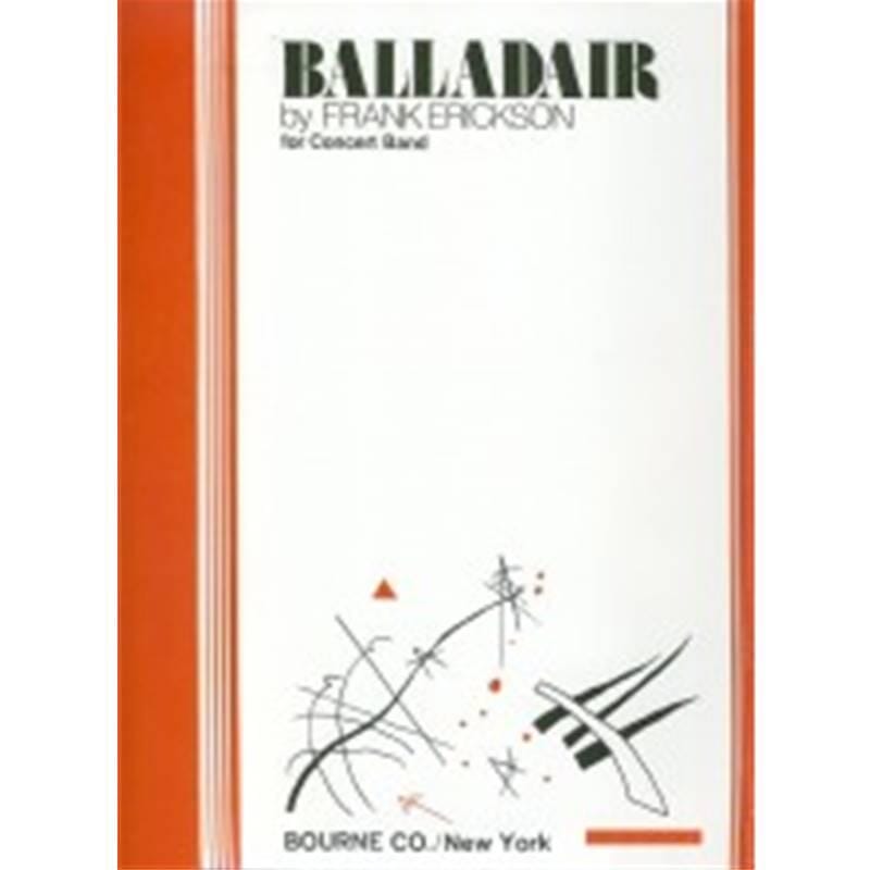 Balladair for Concert Band by Frank Erickson