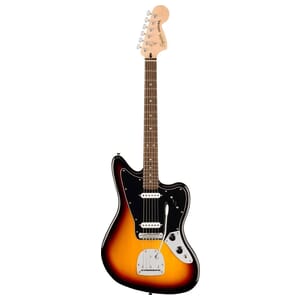 Squier Affinity Series® Jaguar®, Laurel Fingerboard, Black Pickguard, 3-Color Sunburst - Used