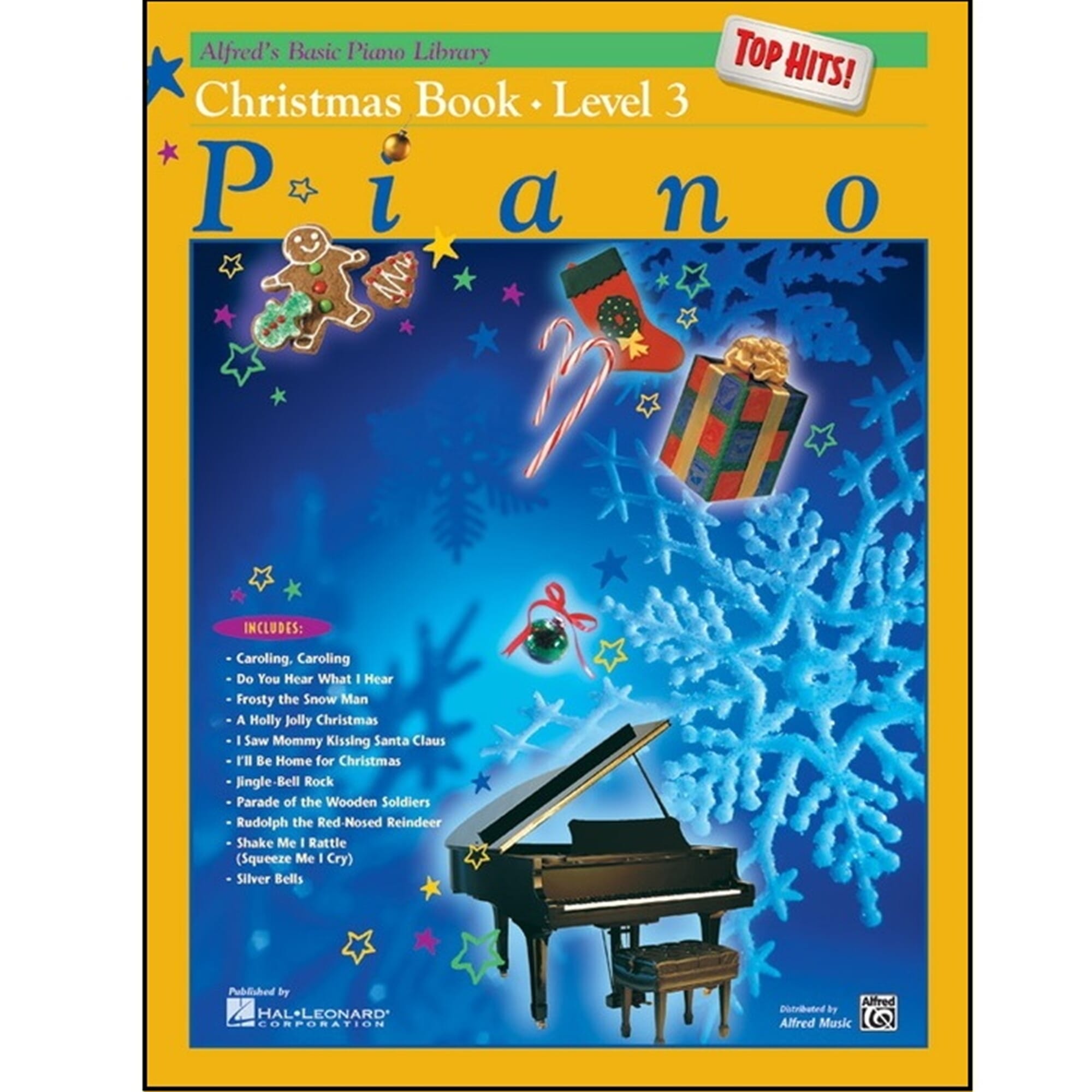 Alfred's Basic Piano Library: Top Hits! Christmas Book 3