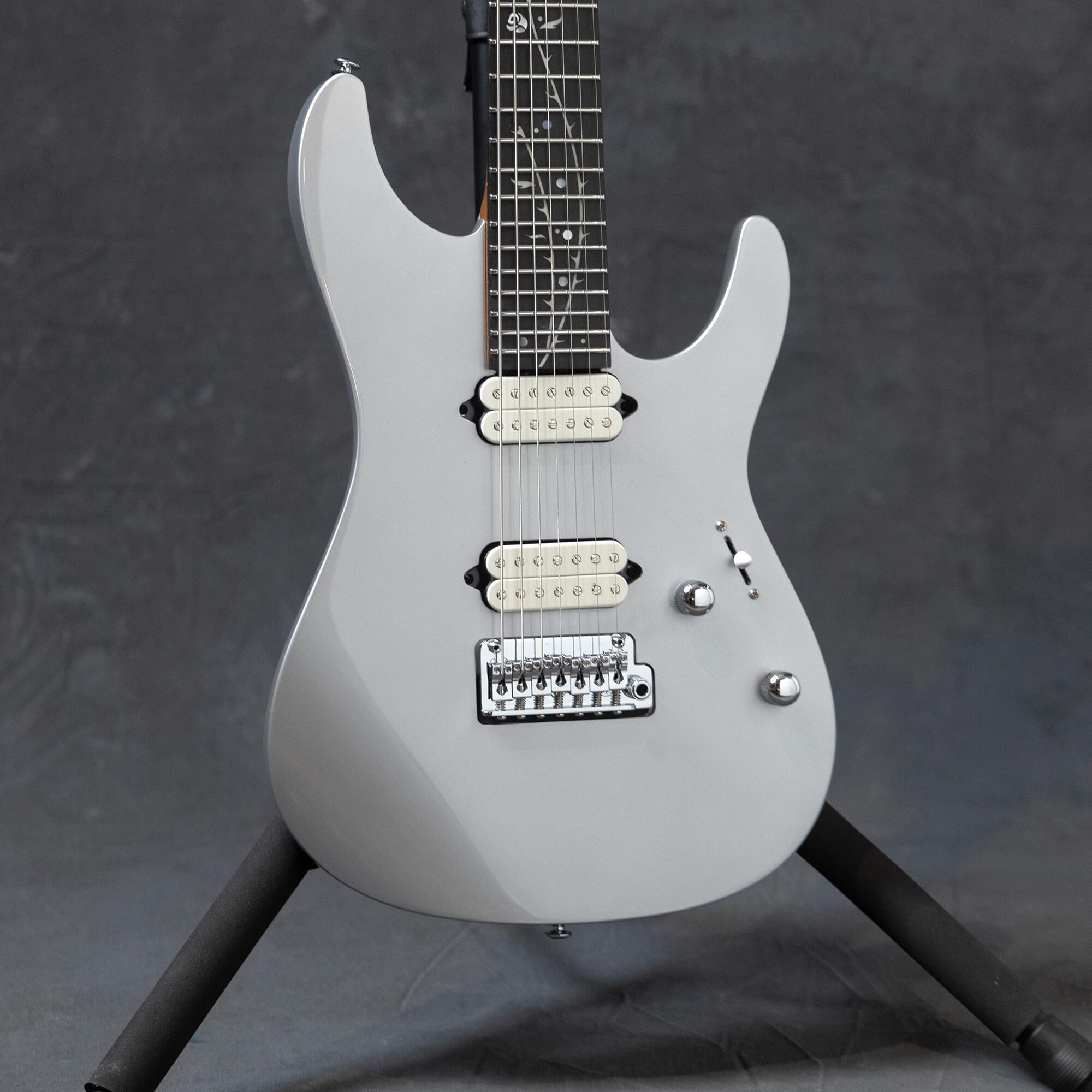 Ibanez TOD70 Tim Henson Signature 7-String Electric Guitar - Silver -DEMO