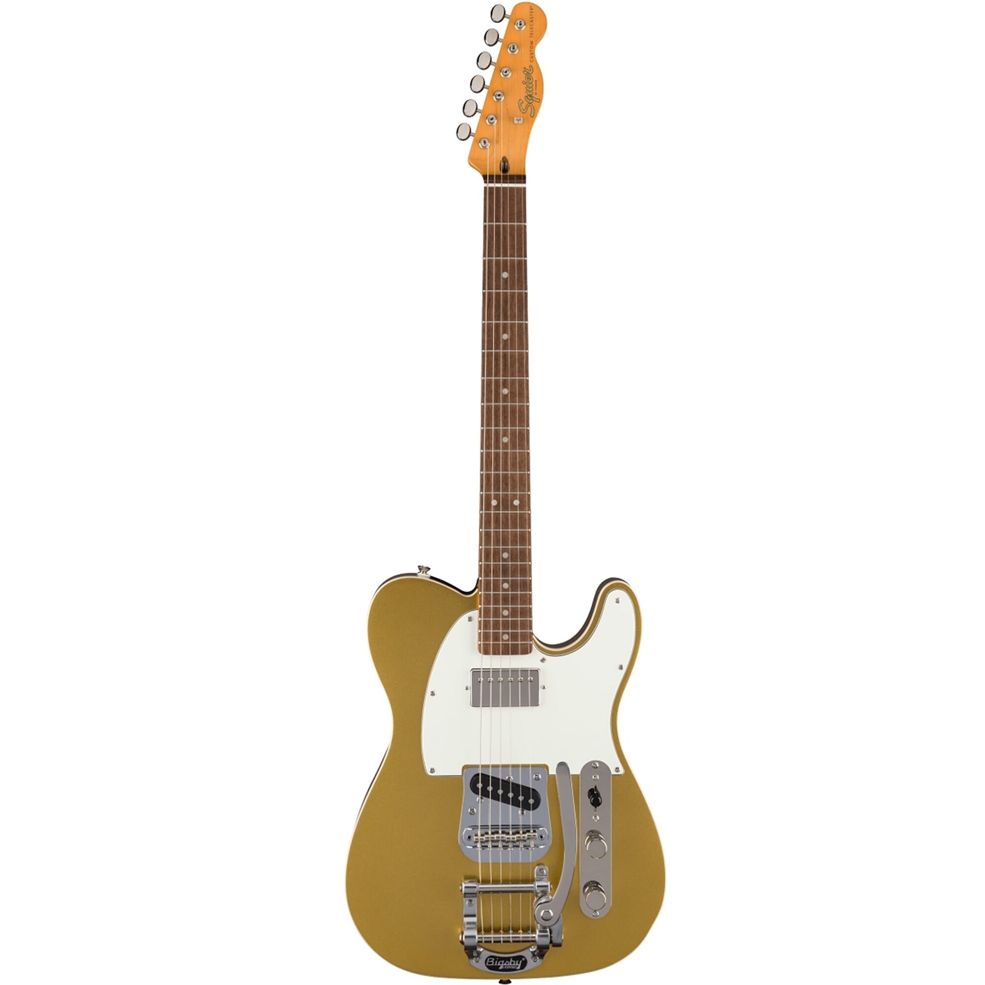 Fender Squier Classic Vibe Custom Telecaster SH with Bigsby - Aztec Gold