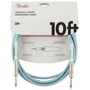 Fender Original Series Instrument Cable 10'- Daphne Blue