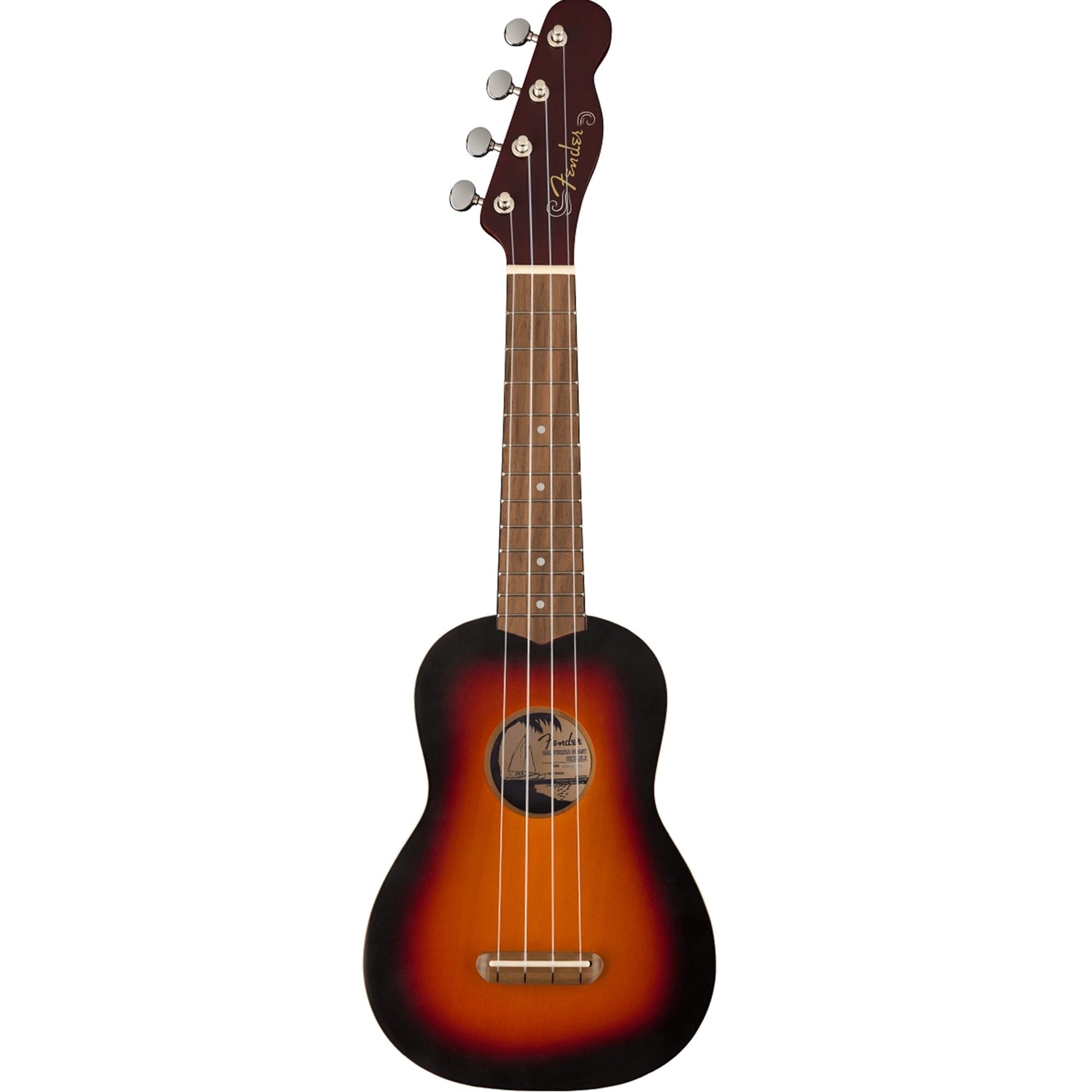 Fender Venice Soprano Ukulele - 2 Color Sunburst