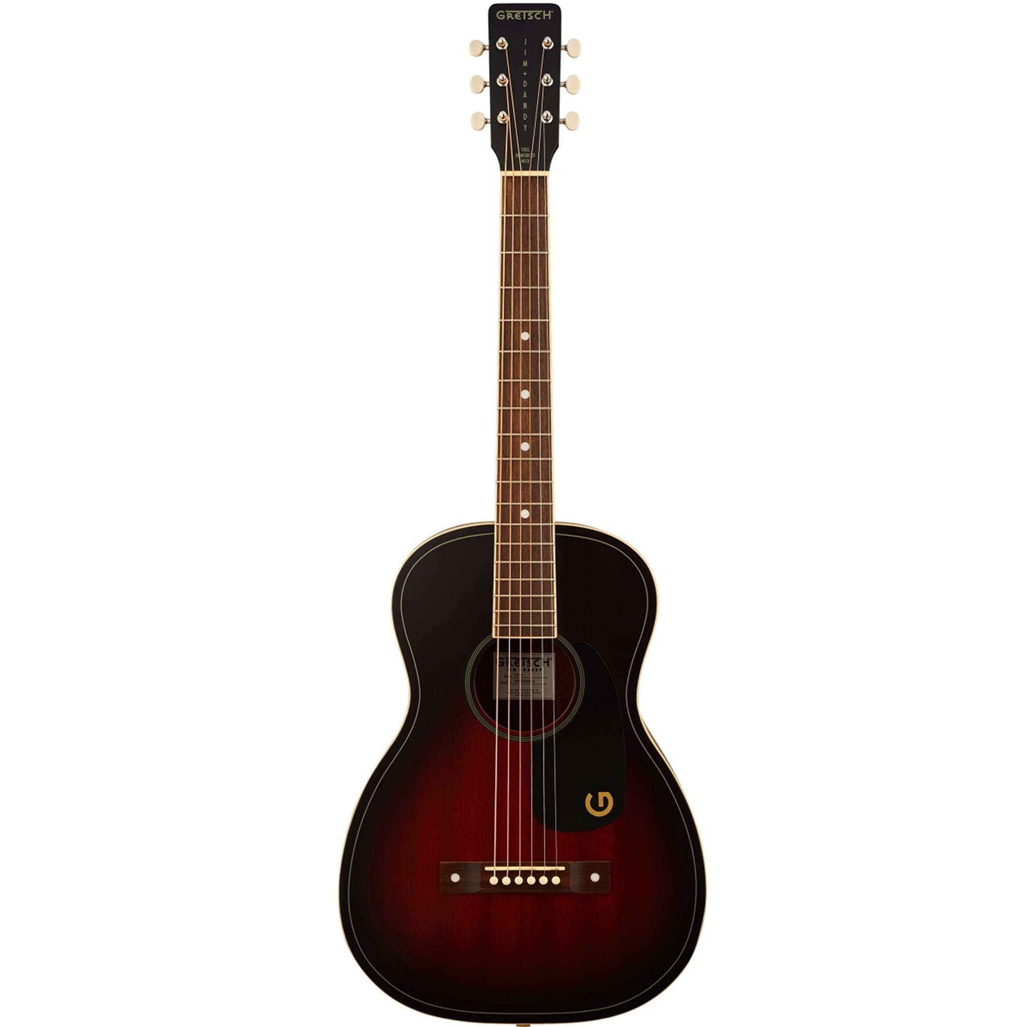 Gretsch Jim Dandy Parlor Guitar - Deep Cherry Burst