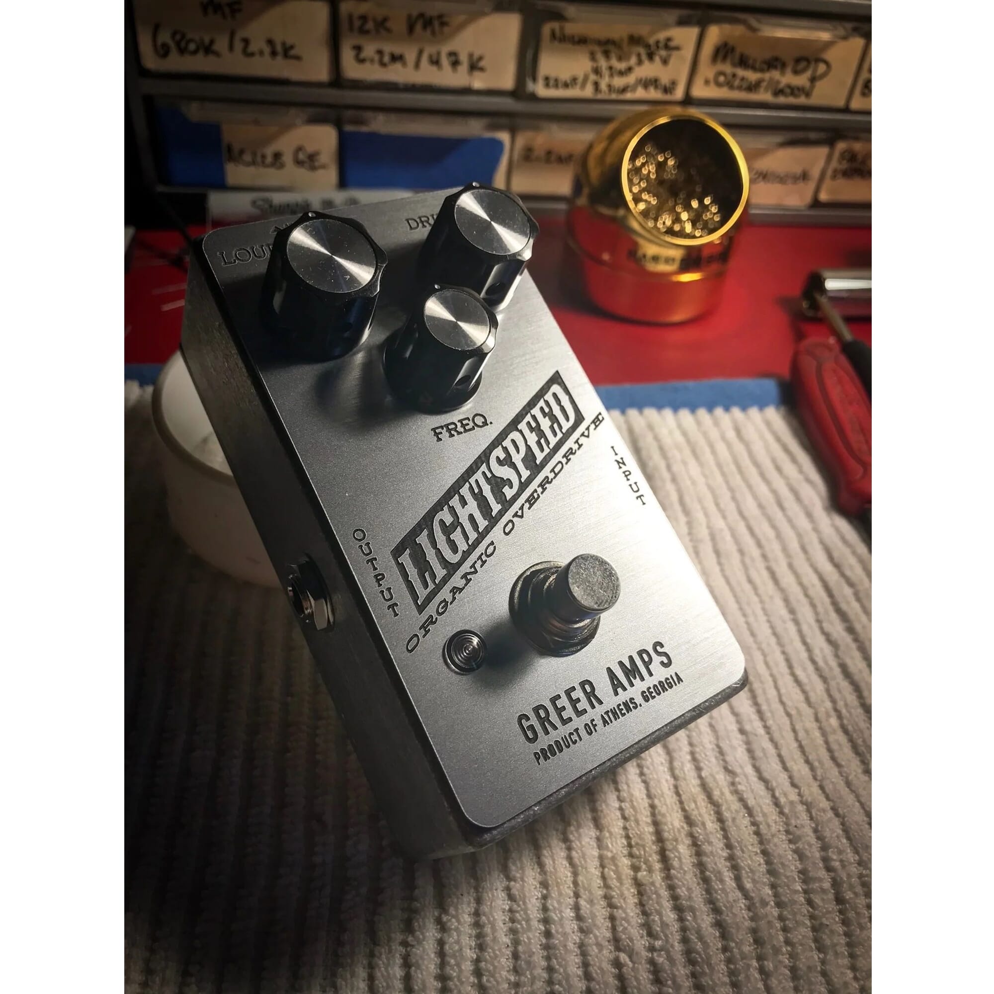 Greer Lightspeed Organic Overdrive - Moonshot Silver