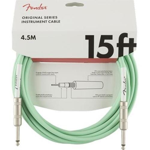 Fender Original Series Instrument Cable 15'- Surf Green
